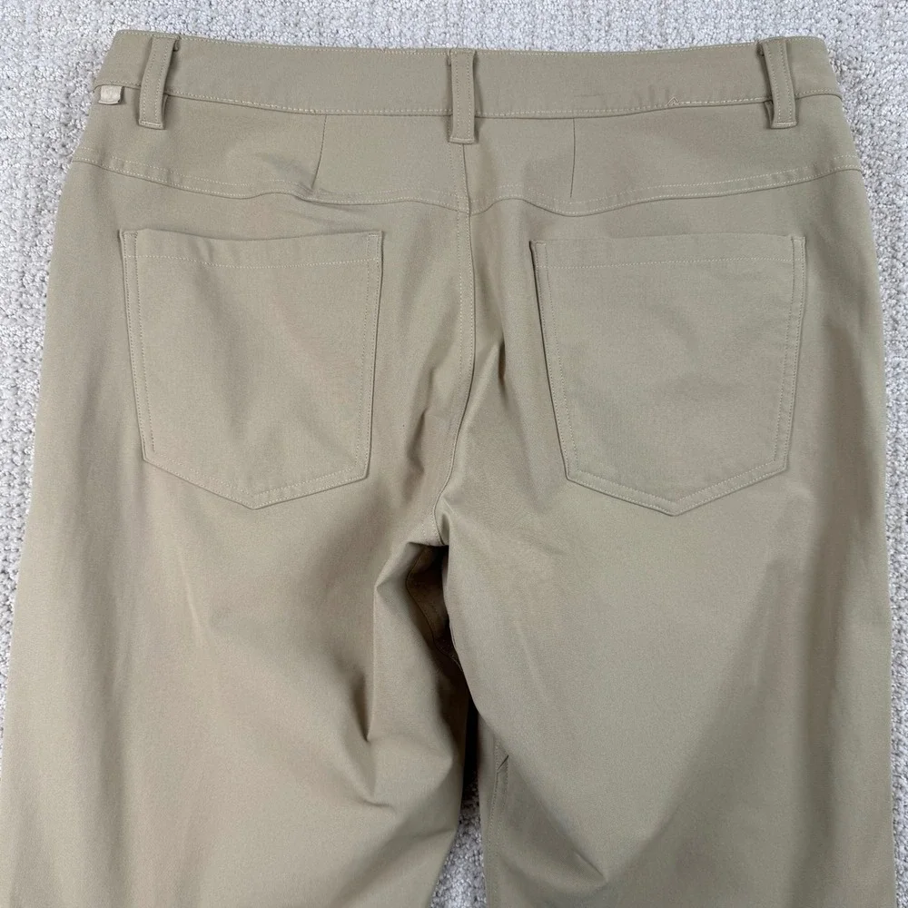 Lululemon Mens 32x31 ABC Slim Fit Warpstreme 5 Pocket Beige Pants LM5583S *Pants - Picture 4 of 12